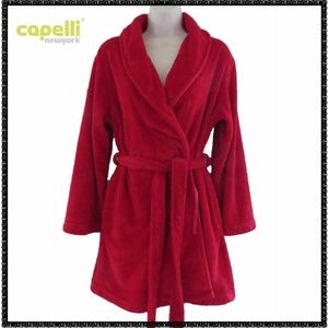 Capelli of New York Intimates & Sleepwear - CAPELLI NY Robe S Red THICK PLUSH Thigh Length Capelli of New York Intimates & Sleepwear - CAPELLI NY Robe S Red THICK PLUSH Thigh Length